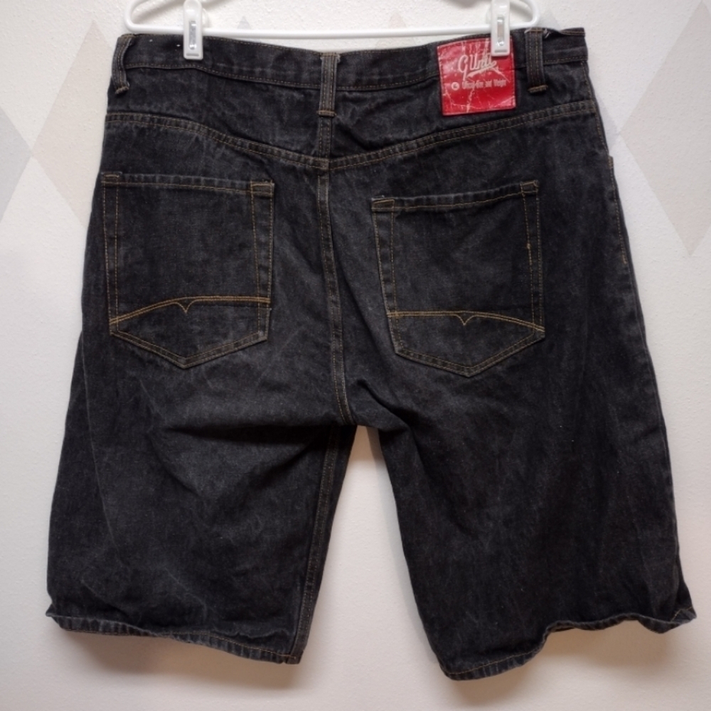 G Unit long denim shorts waist 38